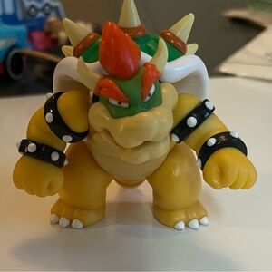 Super Mario Bowser Kids Toy Figure with Spikes and Bands villain